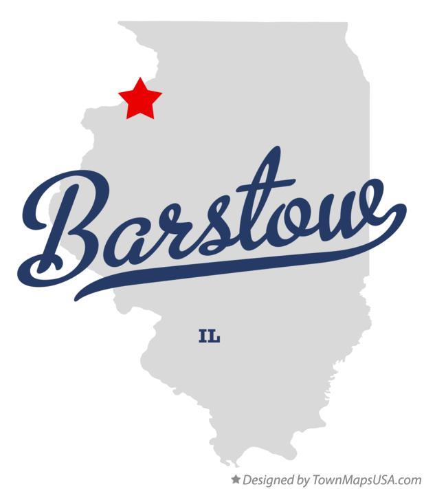 Map of Barstow Illinois IL