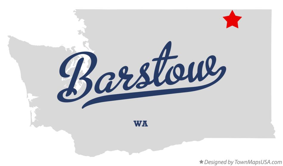 Map of Barstow Washington WA