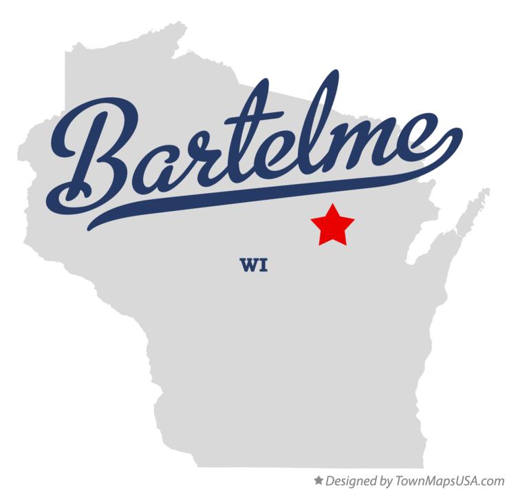 Map of Bartelme Wisconsin WI