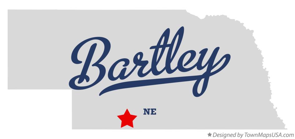 Map of Bartley Nebraska NE