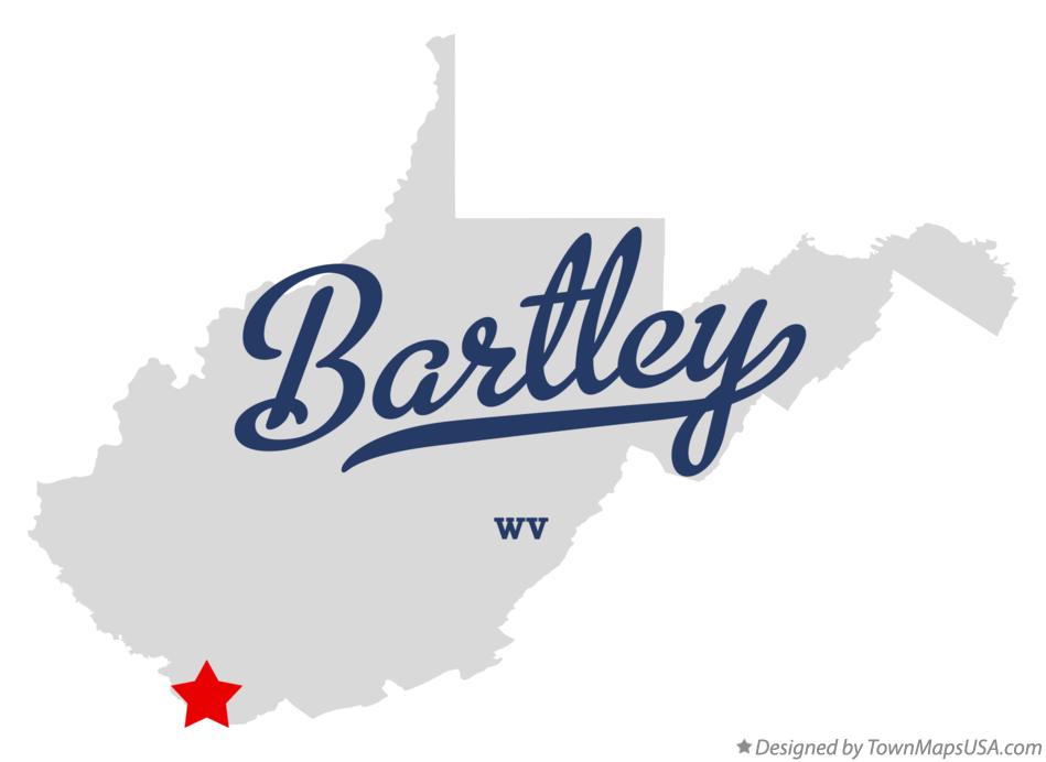 Map of Bartley West Virginia WV