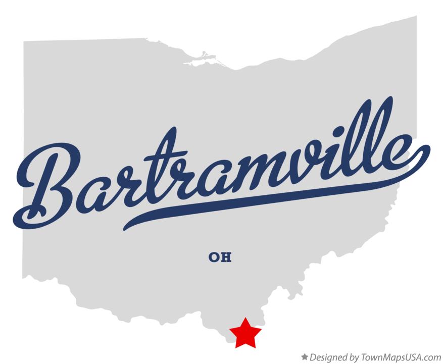 Map of Bartramville Ohio OH