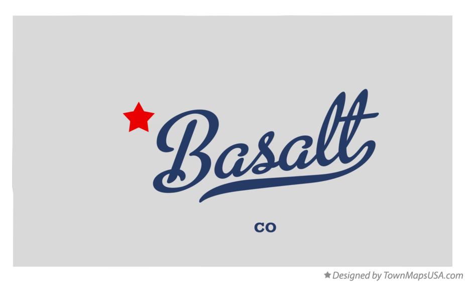 Map of Basalt Colorado CO