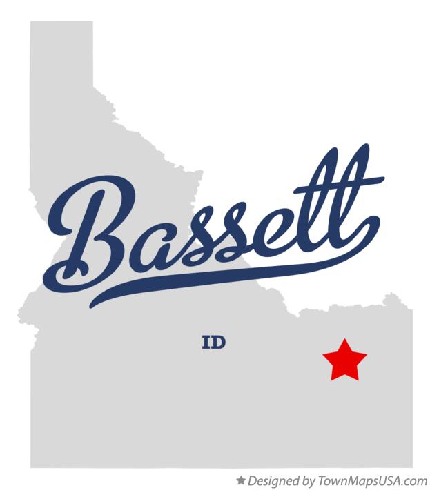Map of Bassett Idaho ID