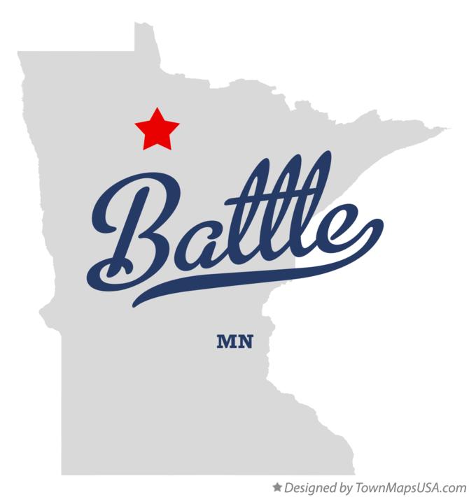 Map of Battle Minnesota MN