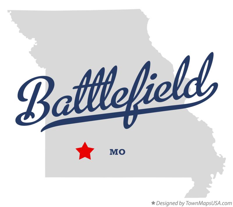Map of Battlefield Missouri MO