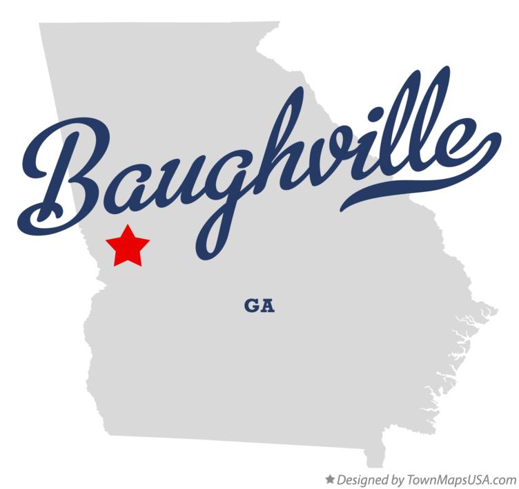 Map of Baughville Georgia GA