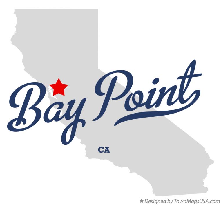 Map of Bay Point California CA