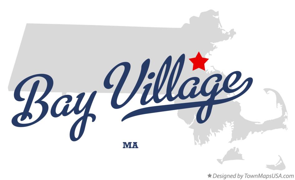 Map of Bay Village Massachusetts MA