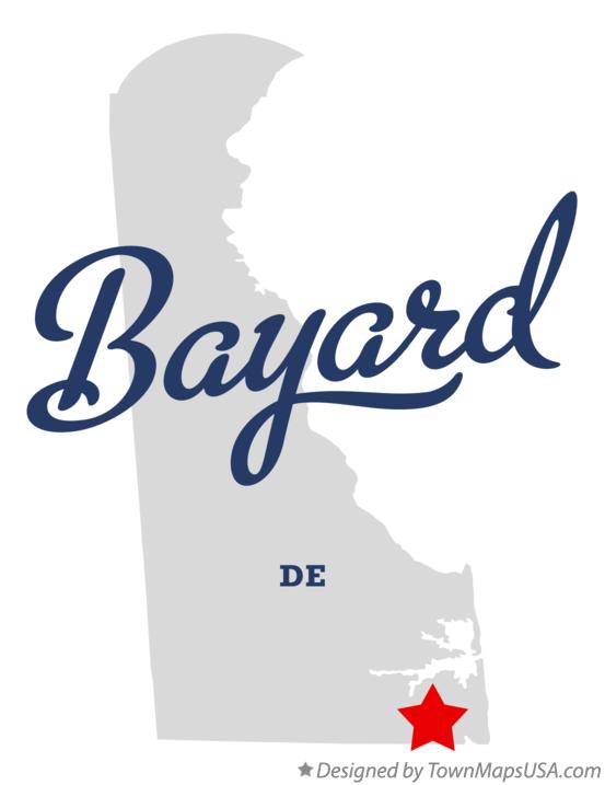 Map of Bayard Delaware DE