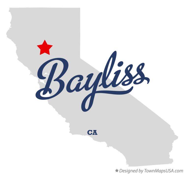 Map of Bayliss California CA