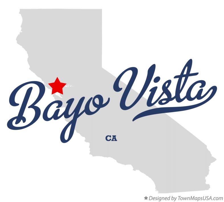 Map of Bayo Vista California CA