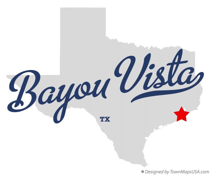 Map of Bayou Vista Texas TX