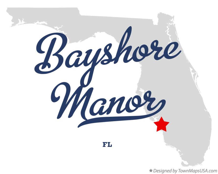 Map of Bayshore Manor Florida FL