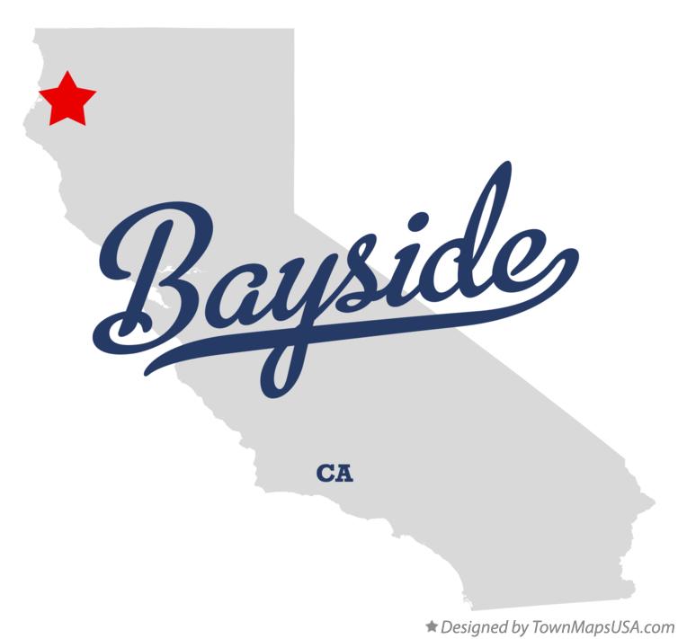 Map of Bayside California CA