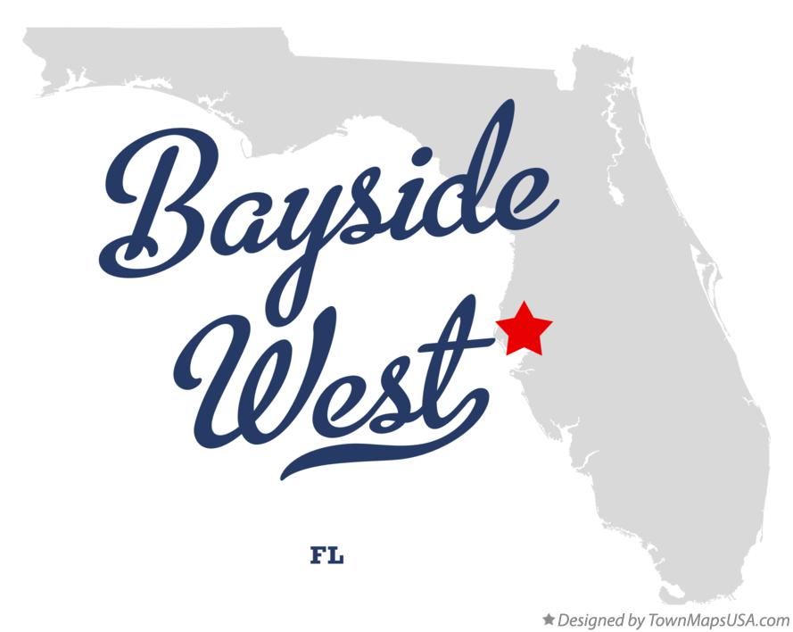 Map Of Bayside West Fl Florida