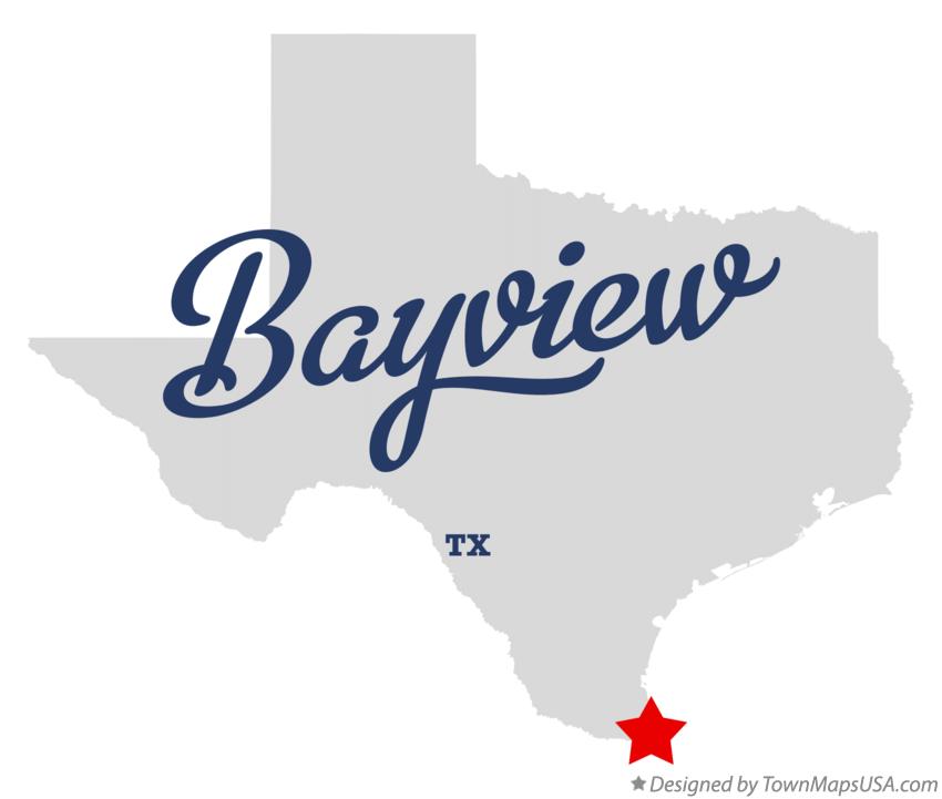 Map of Bayview Texas TX