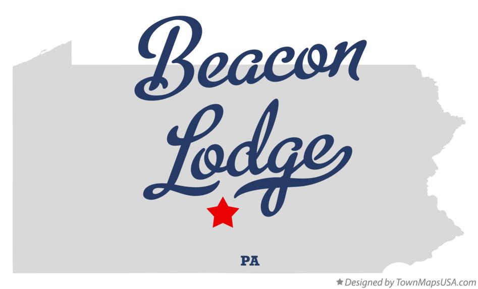 Map of Beacon Lodge Pennsylvania PA