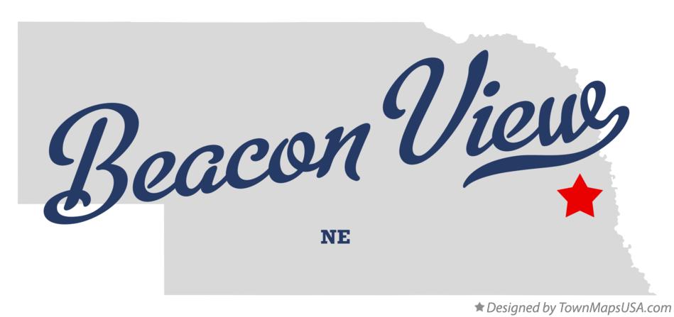 Map of Beacon View Nebraska NE
