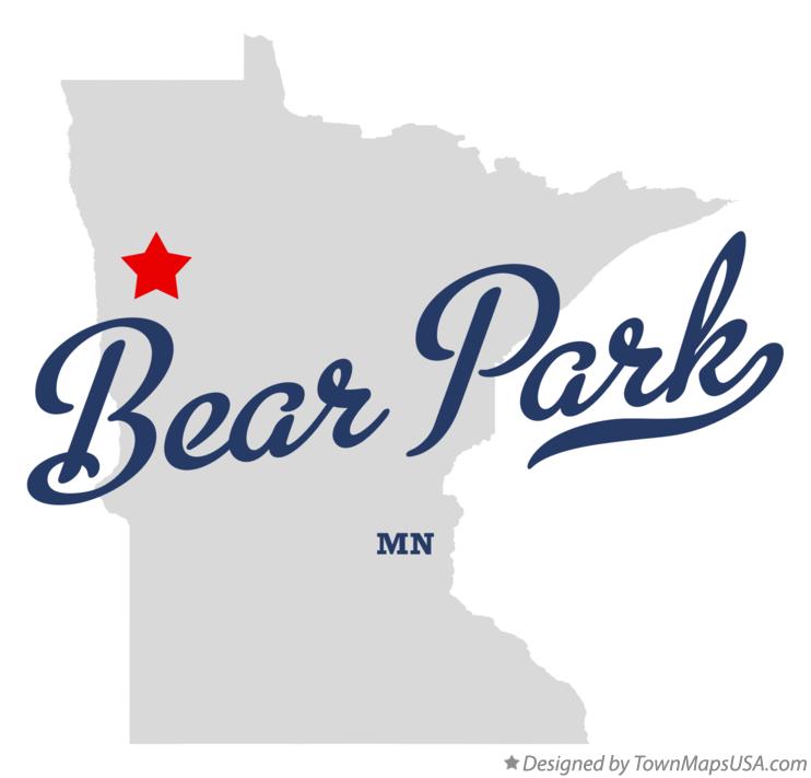 Map of Bear Park Minnesota MN