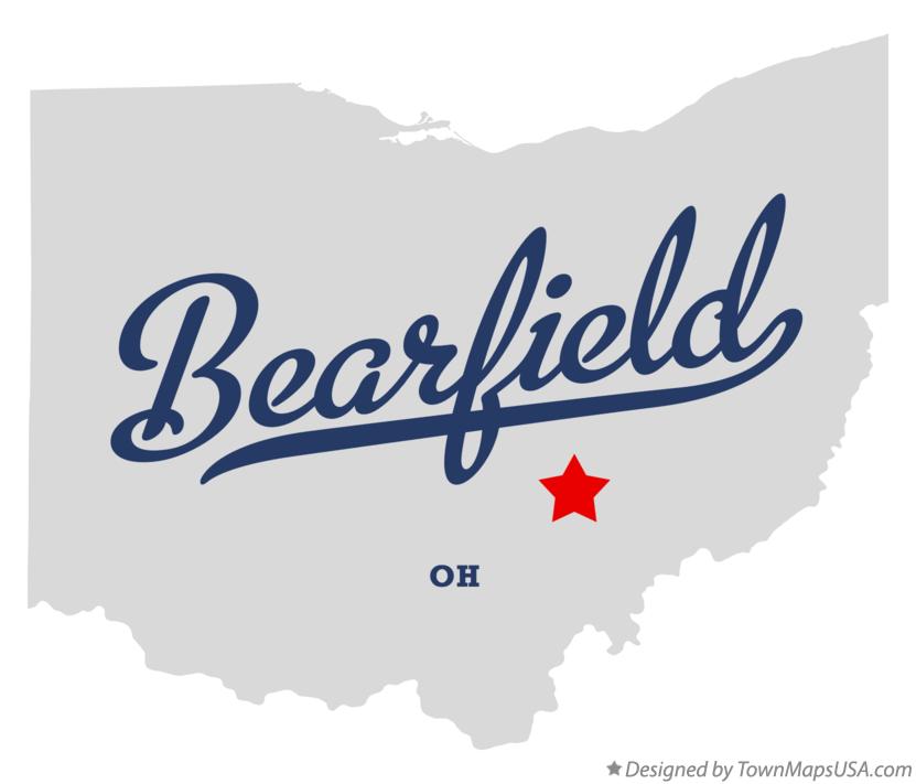 Map of Bearfield Ohio OH