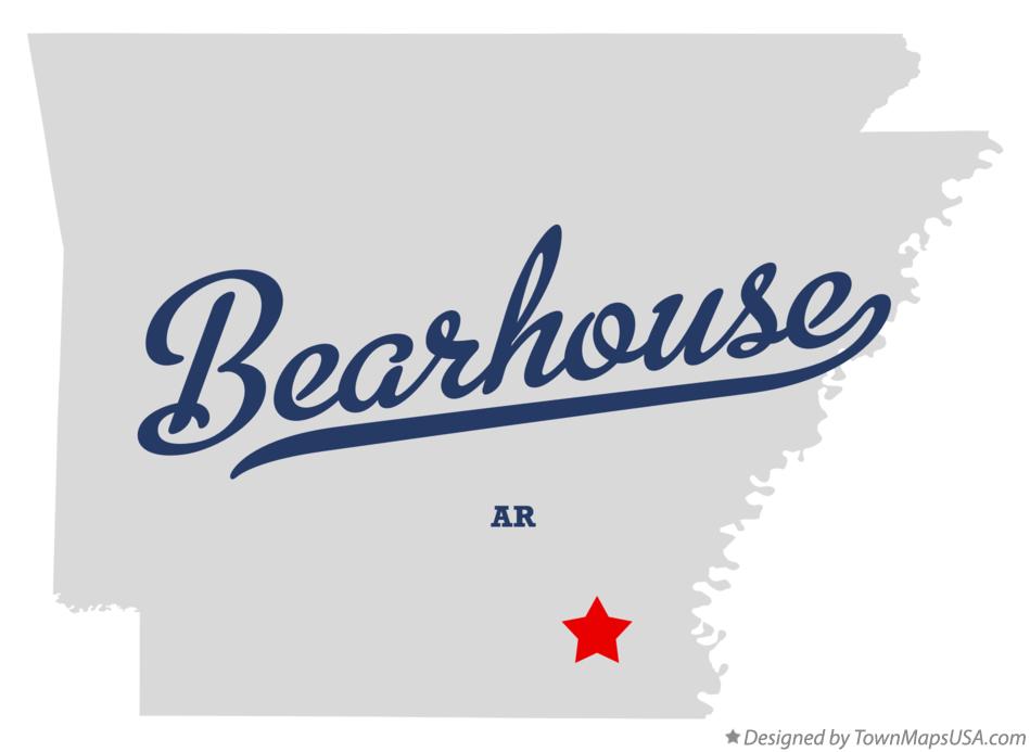 Map of Bearhouse Arkansas AR