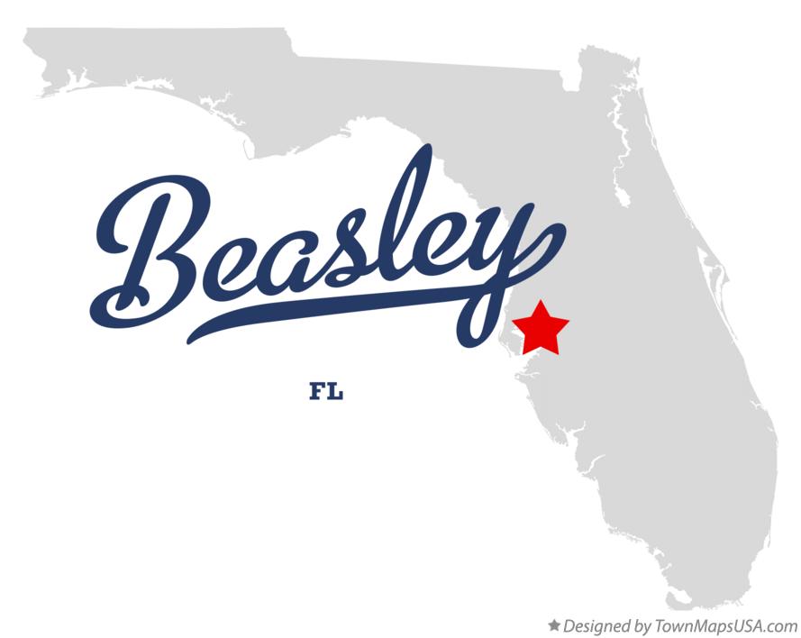 Map of Beasley Florida FL