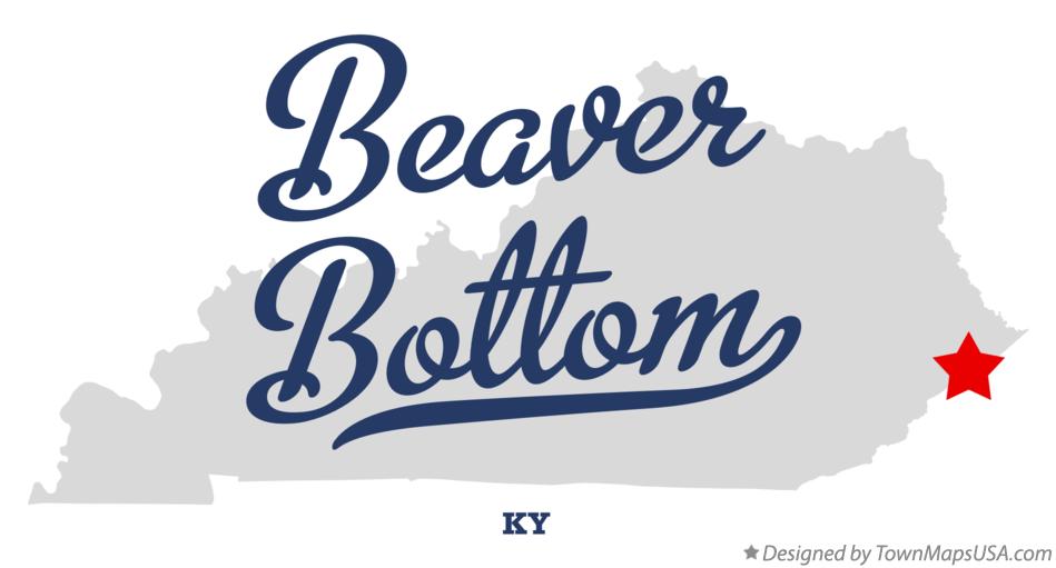 Map of Beaver Bottom Kentucky KY