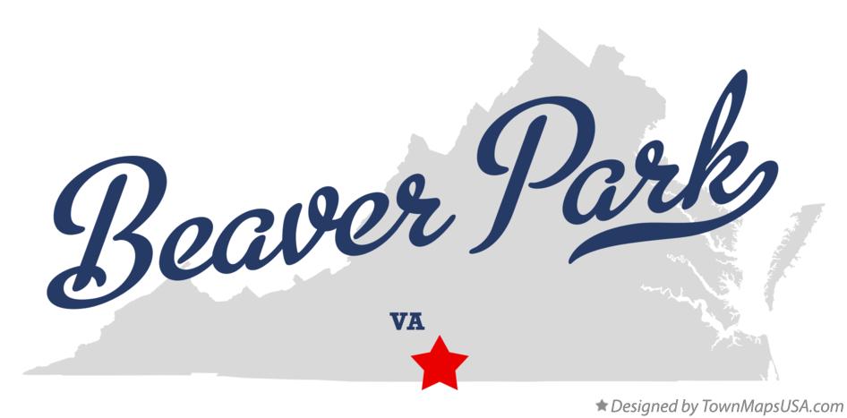 Map of Beaver Park Virginia VA