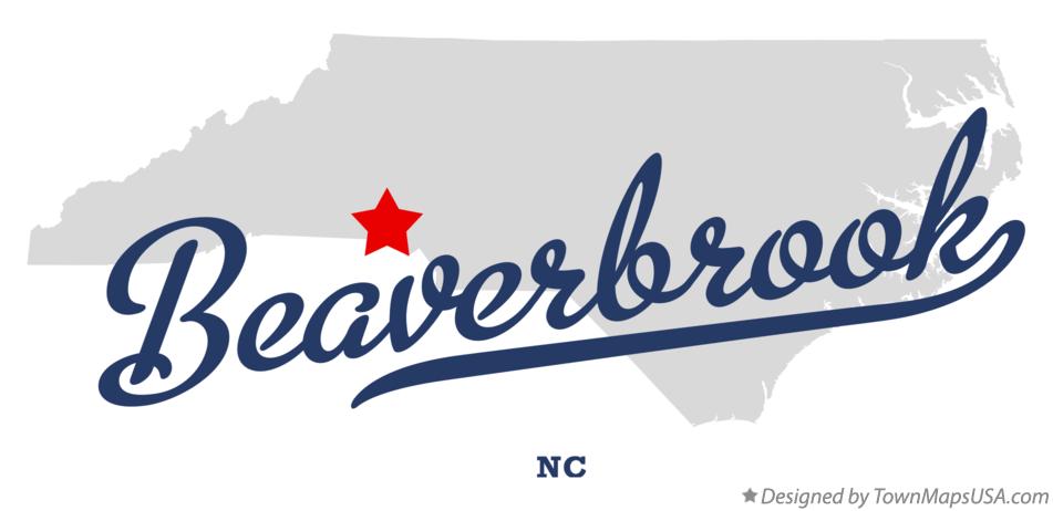 Map of Beaverbrook North Carolina NC