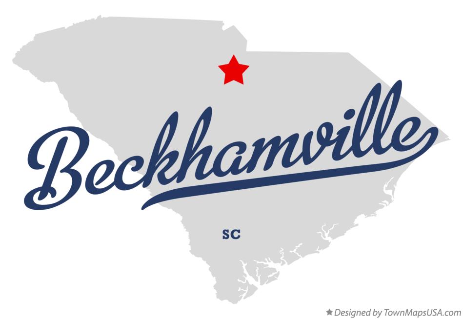 Map of Beckhamville South Carolina SC