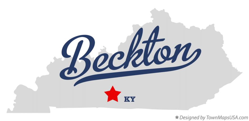 Map of Beckton Kentucky KY