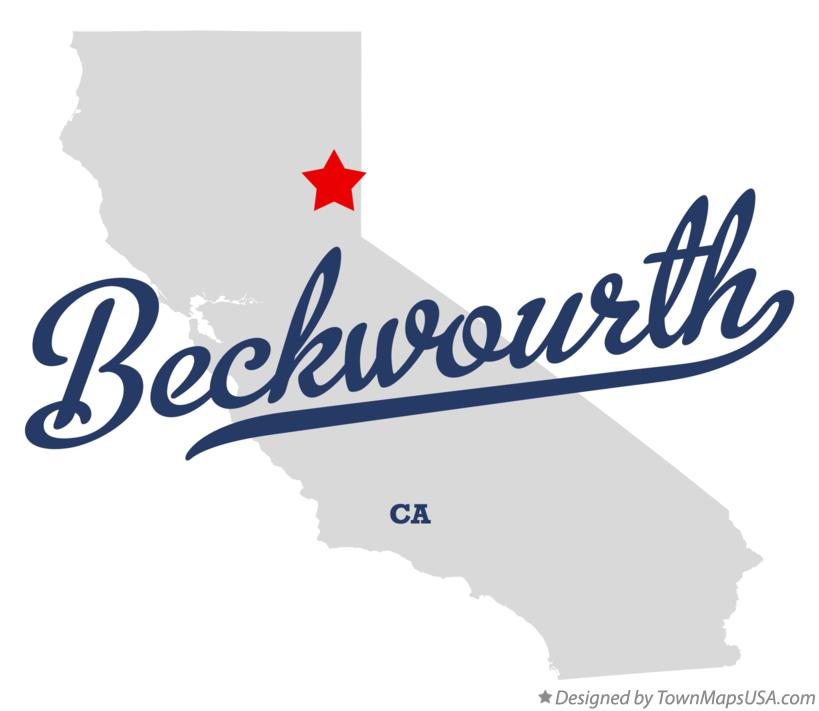 Map of Beckwourth California CA