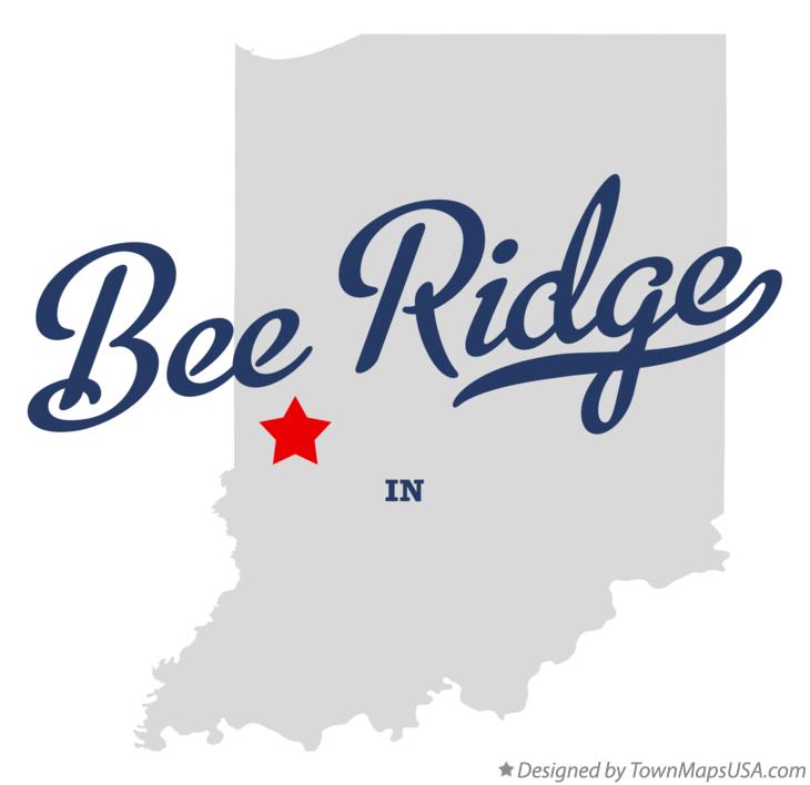 Map of Bee Ridge Indiana IN