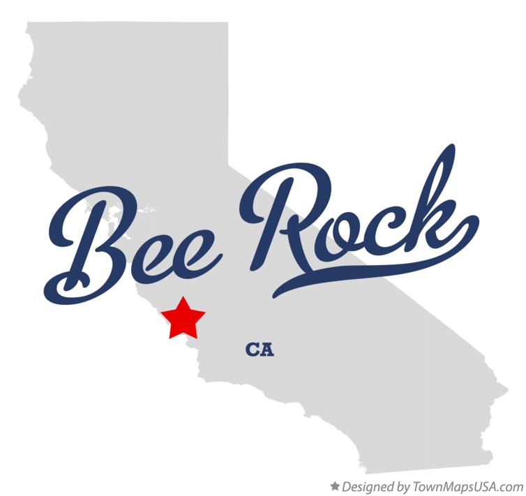 Map of Bee Rock California CA