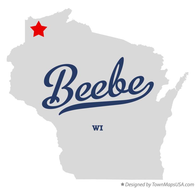 Map of Beebe Wisconsin WI