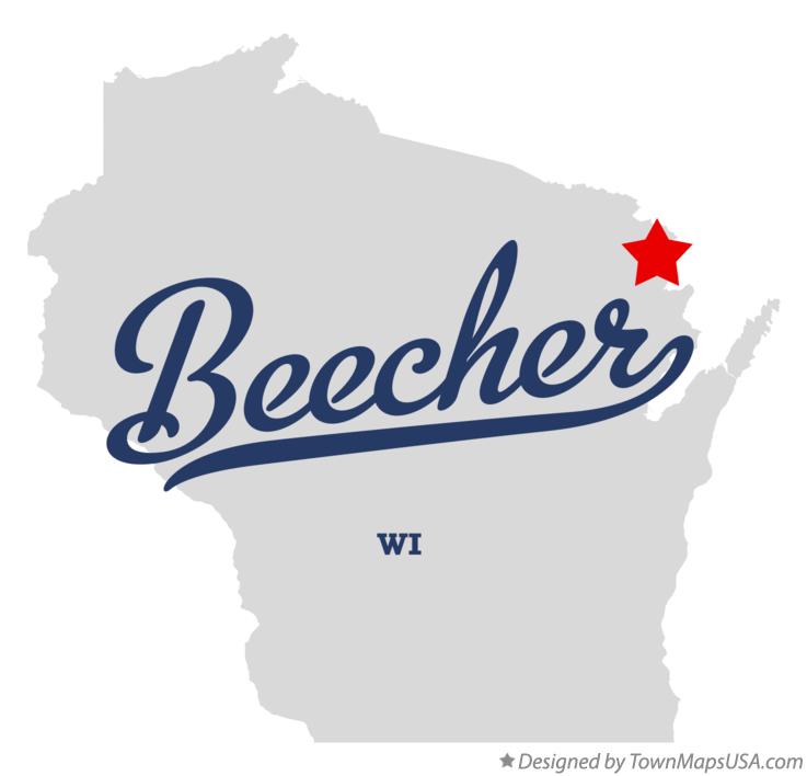 Map of Beecher Wisconsin WI