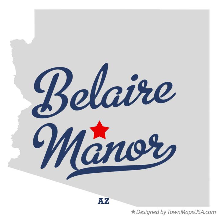 Map of Belaire Manor Arizona AZ
