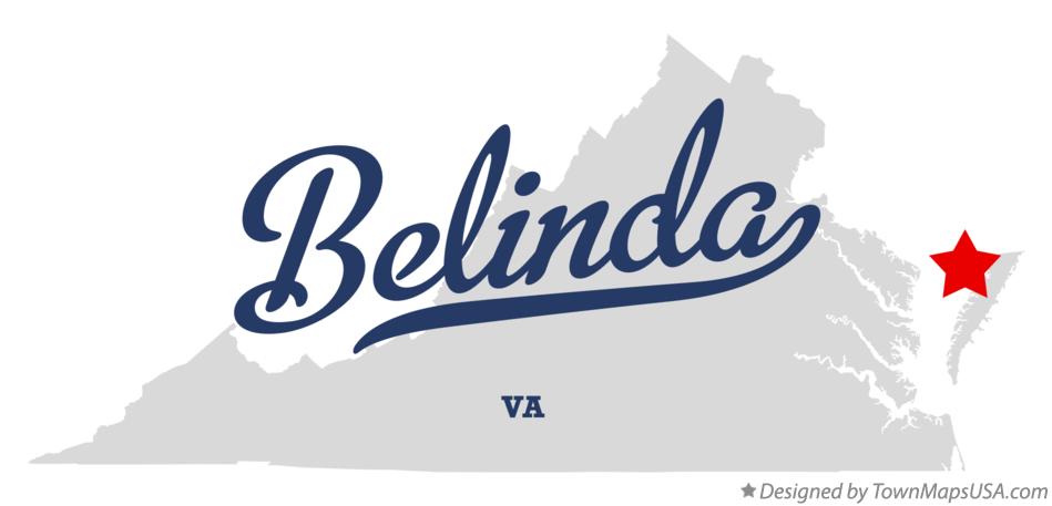 Map of Belinda Virginia VA