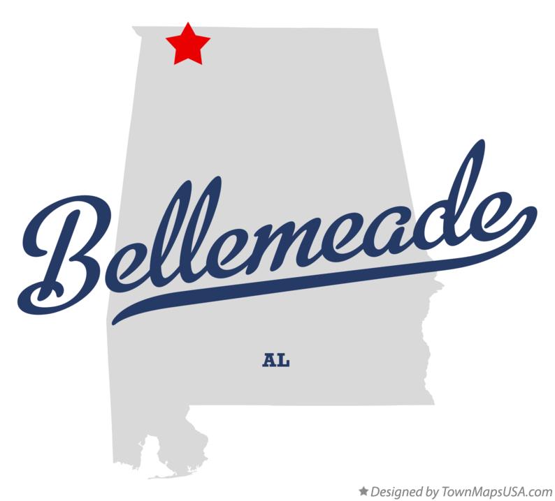 Map of Bellemeade Alabama AL