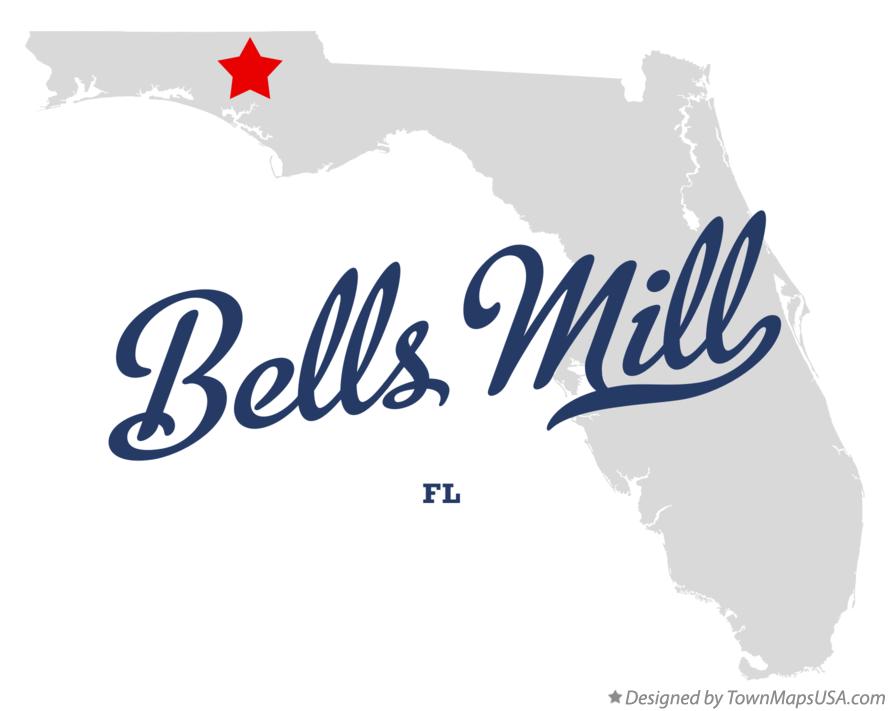 Map of Bells Mill Florida FL