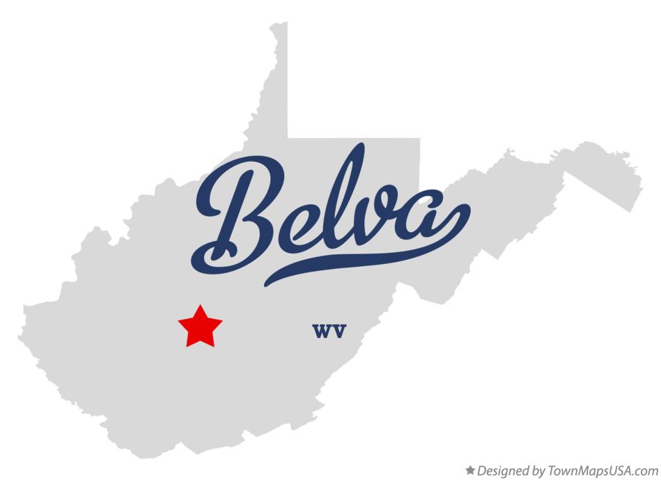 Map of Belva West Virginia WV
