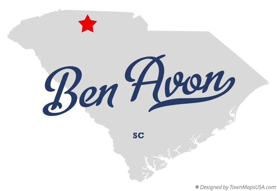 Map of Ben Avon South Carolina SC