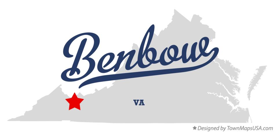 Map of Benbow Virginia VA