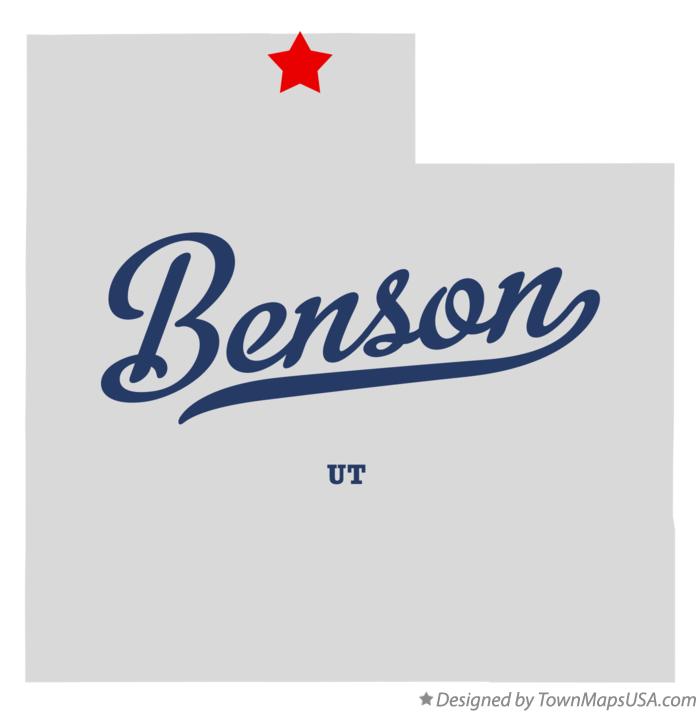 Map of Benson Utah UT