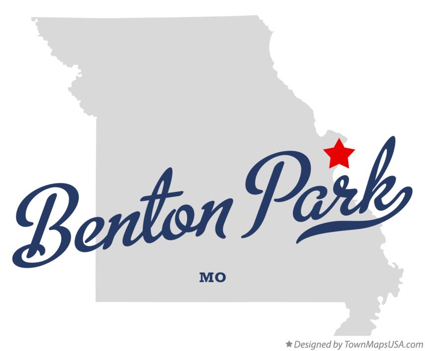 Map of Benton Park Missouri MO
