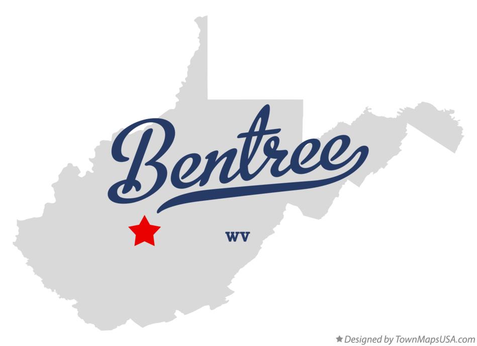 Map of Bentree West Virginia WV