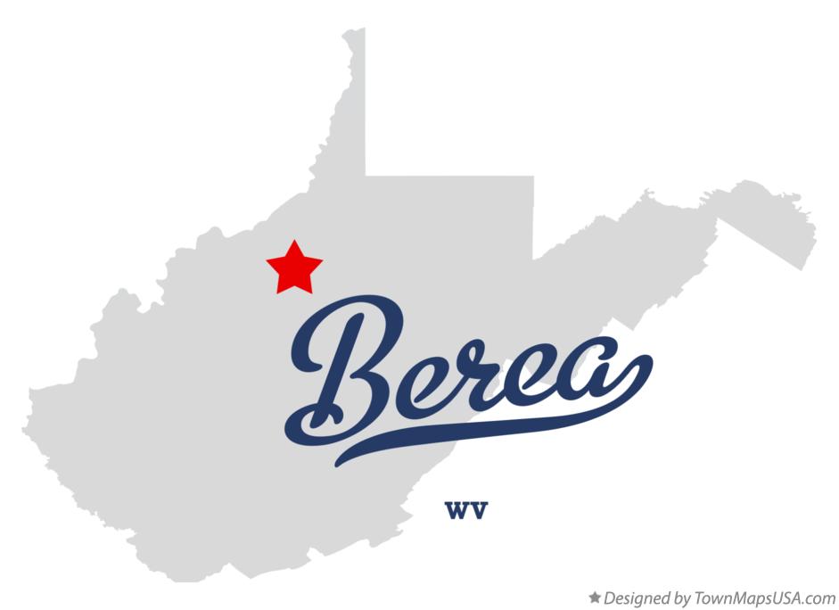 Map of Berea West Virginia WV