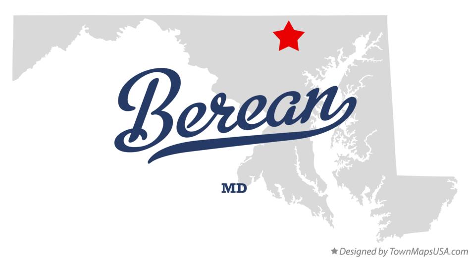 Map of Berean Maryland MD