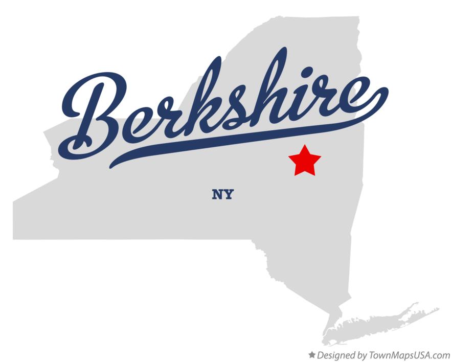 Map of Berkshire New York NY